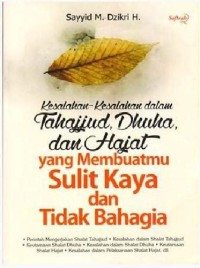 Image of Kesalahan-kesalahan dalam tahajud